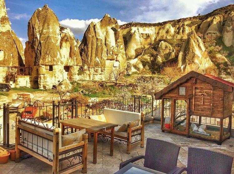 Cappadocia Stone Palace Гьореме Екстериор снимка